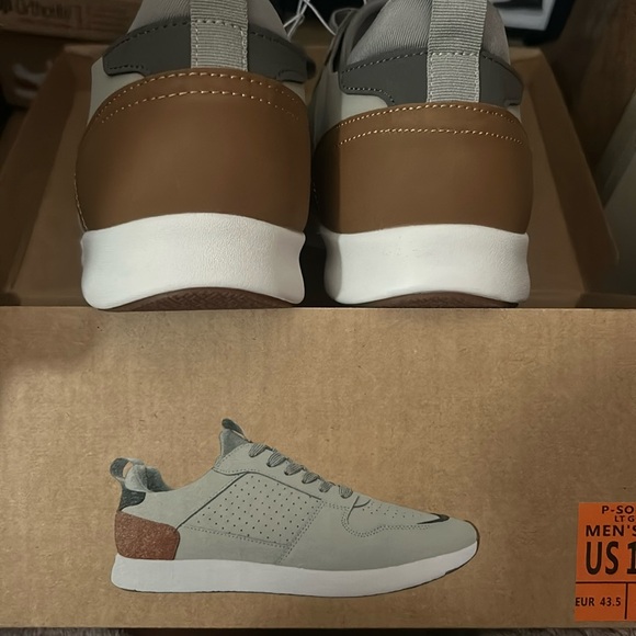 Steve Madden men’s p-sonny light gray sneakers size 10, 10.5, NWT - Picture 6 of 8